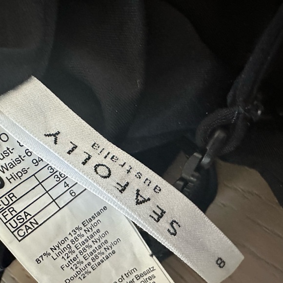 SEAFOLLY - womans black one piece swimsuit - Picture 6 of 6